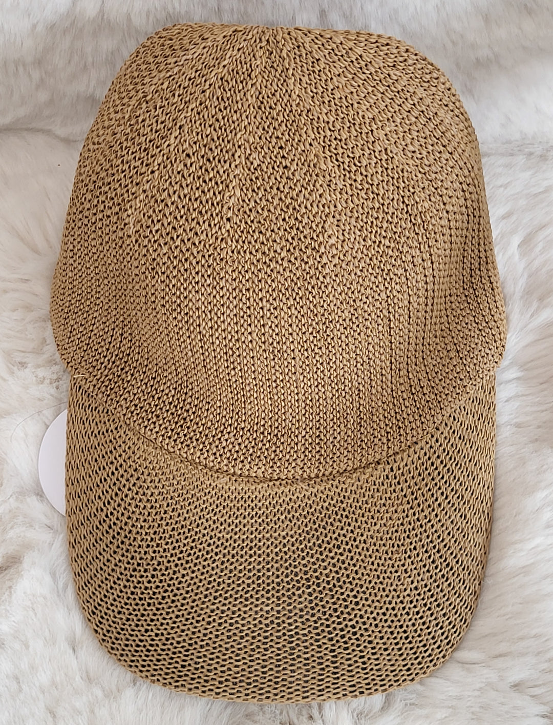 Woven Baseball Cap