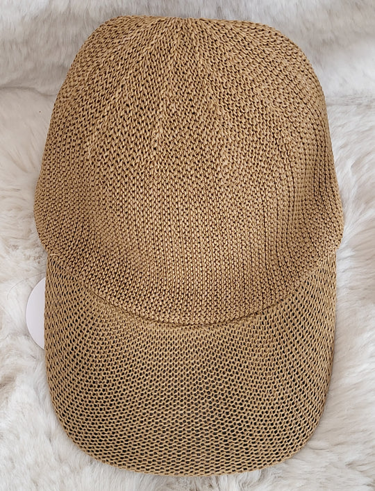 Woven Baseball Cap