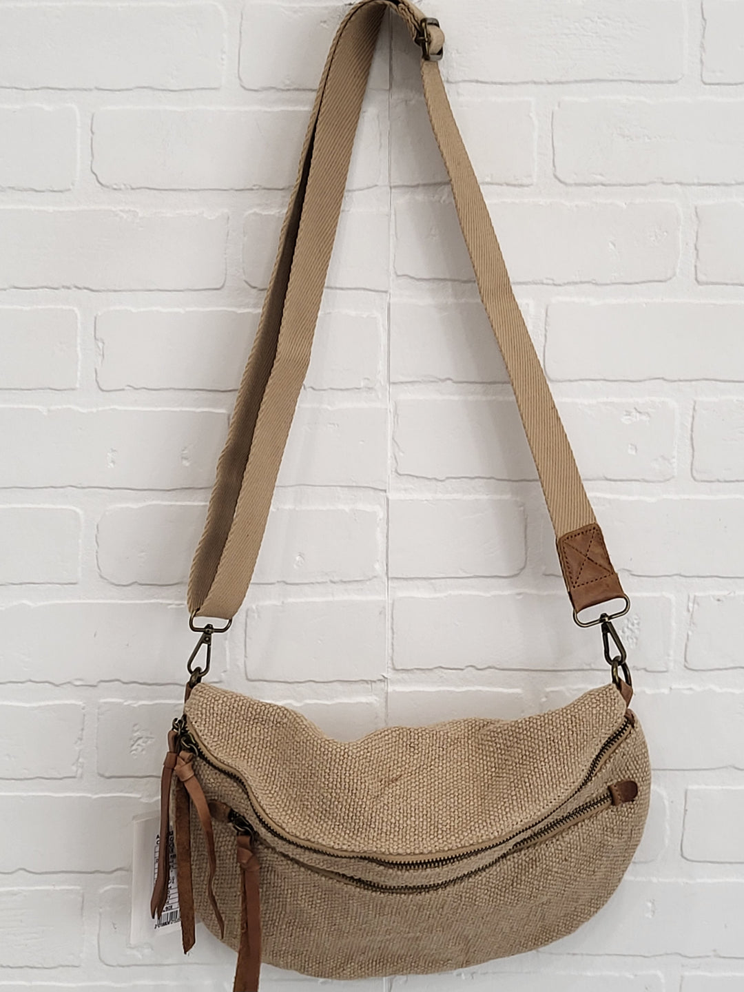Canvas Medium Crossbody Purse