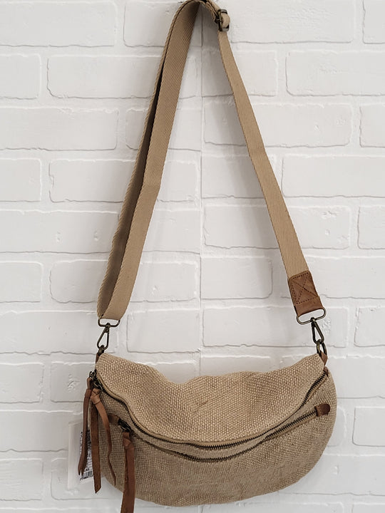 Canvas Medium Crossbody Purse