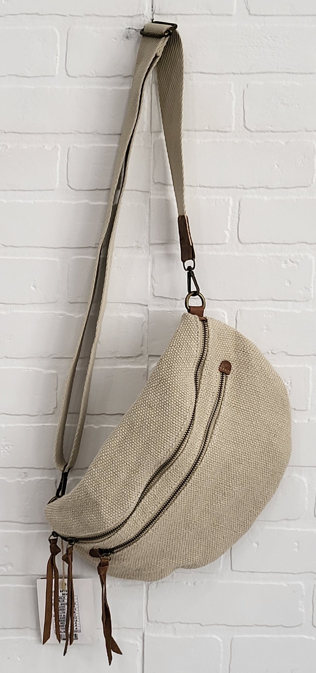 Canvas Medium Crossbody Purse