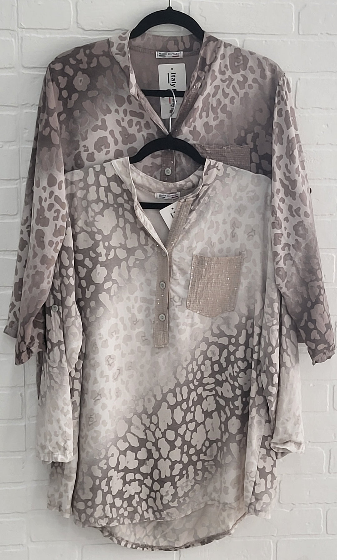 Soft Leopard Lux Blouse