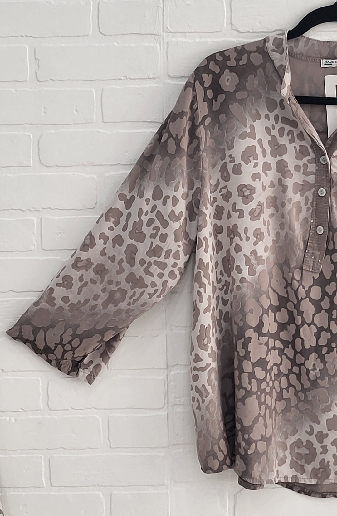 Soft Leopard Lux Blouse
