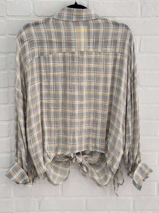 Ashley Plaid Blouse