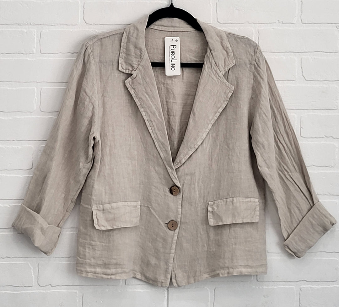 Monaco Linen Blazer