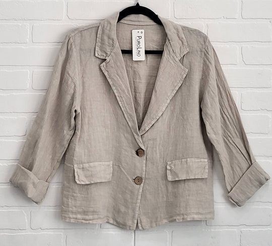 Monaco Linen Blazer