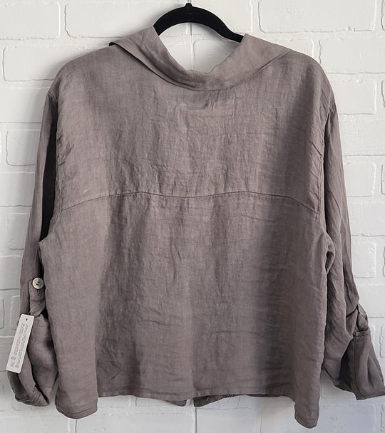 Linen Classic Denim Style Jacket