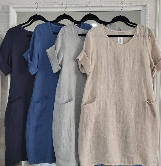 Siena Linen Everyday Dress