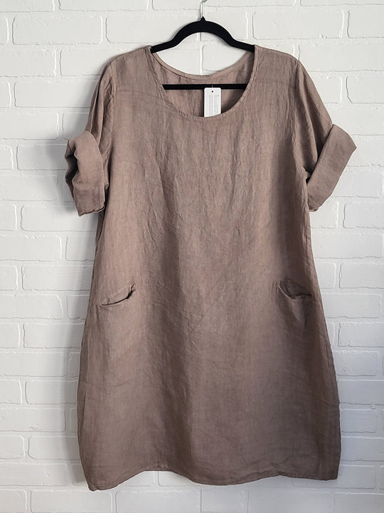 Siena Linen Everyday Dress