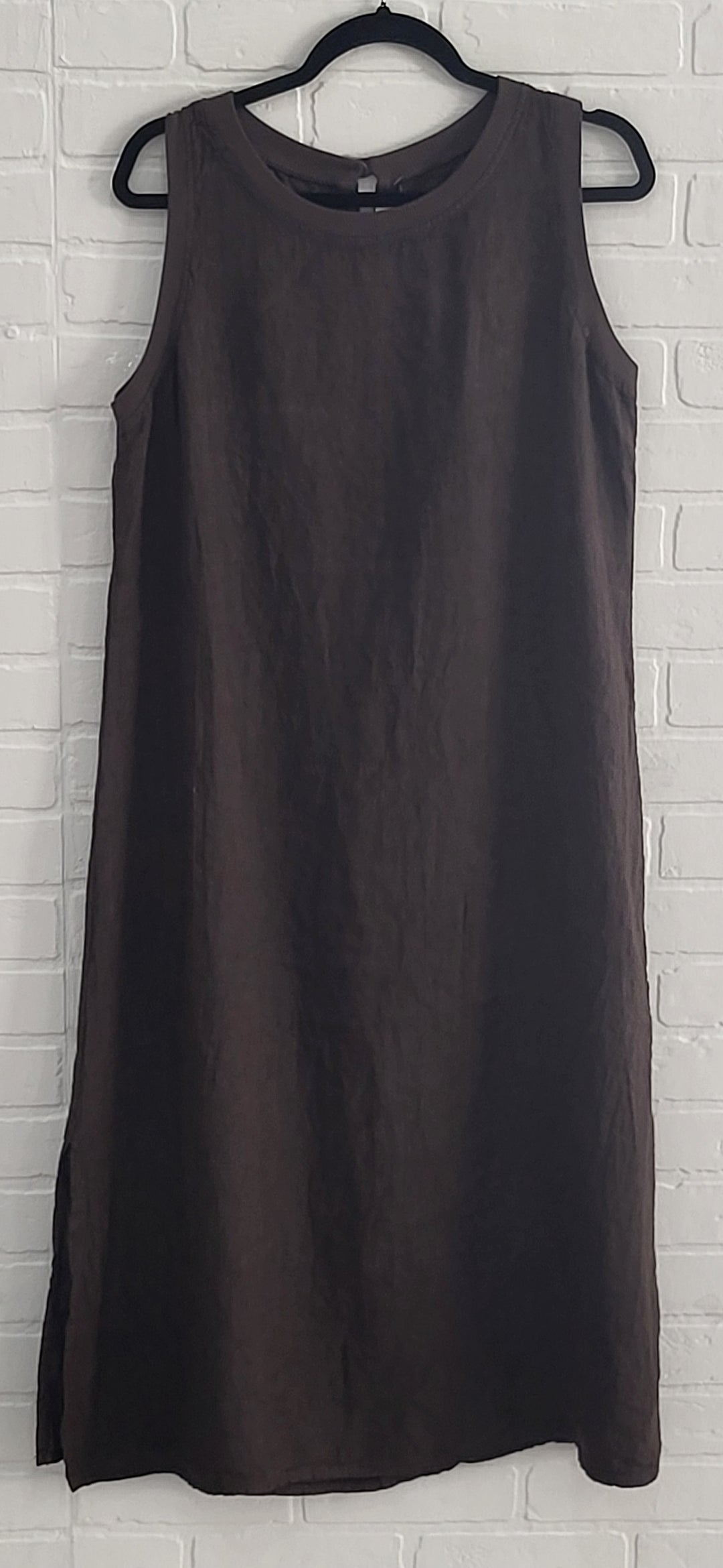 Florence Essential Sleeveless Linen Dress