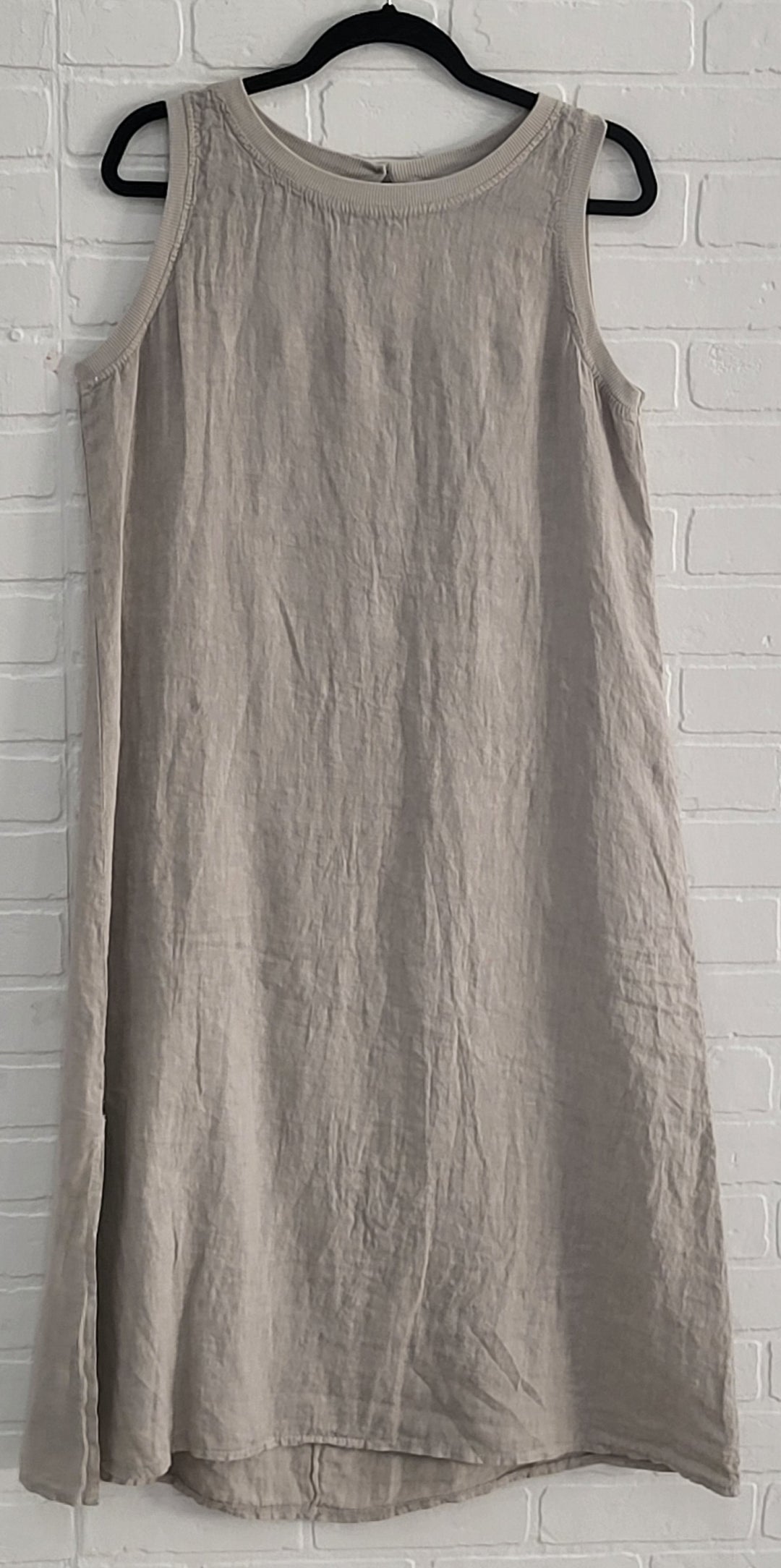 Florence Essential Sleeveless Linen Dress