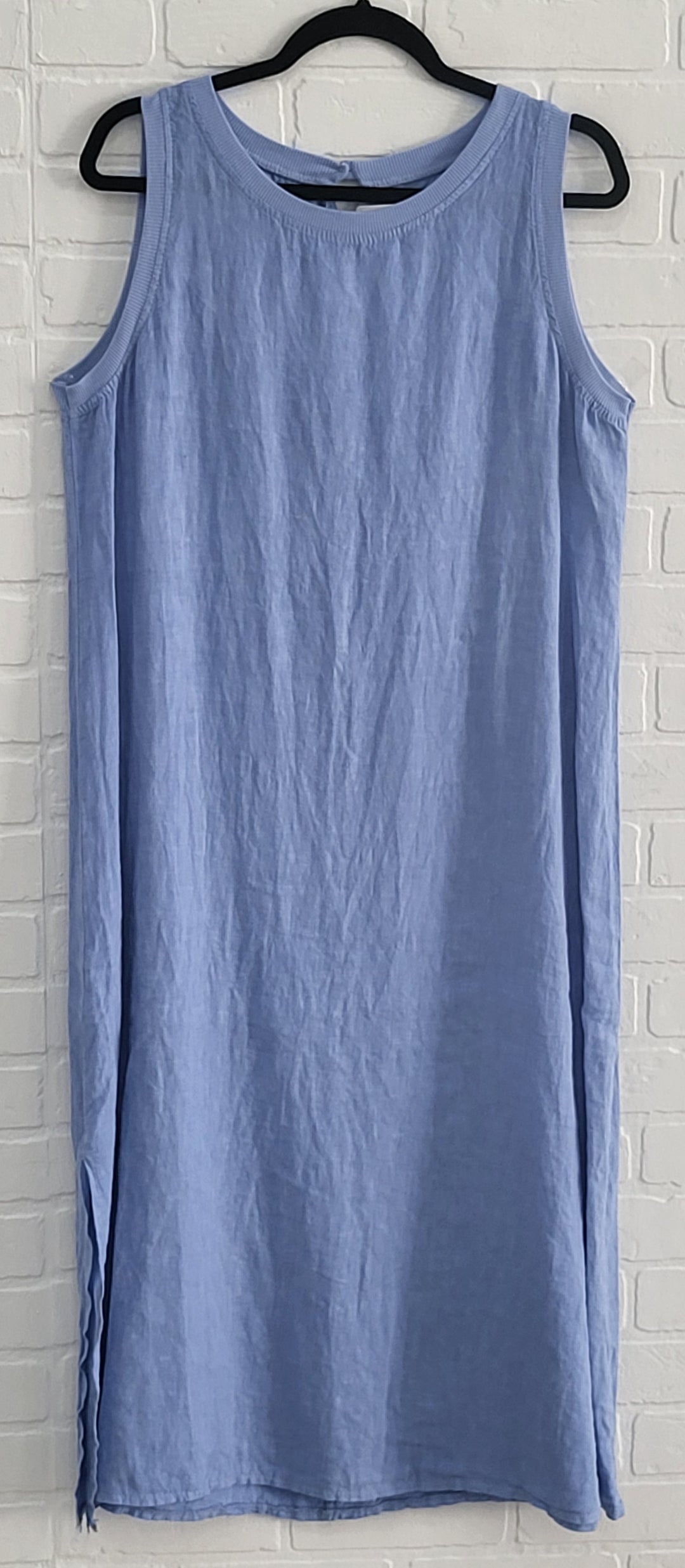 Florence Essential Sleeveless Linen Dress