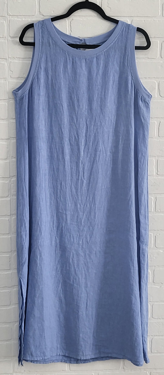 Florence Essential Sleeveless Linen Dress