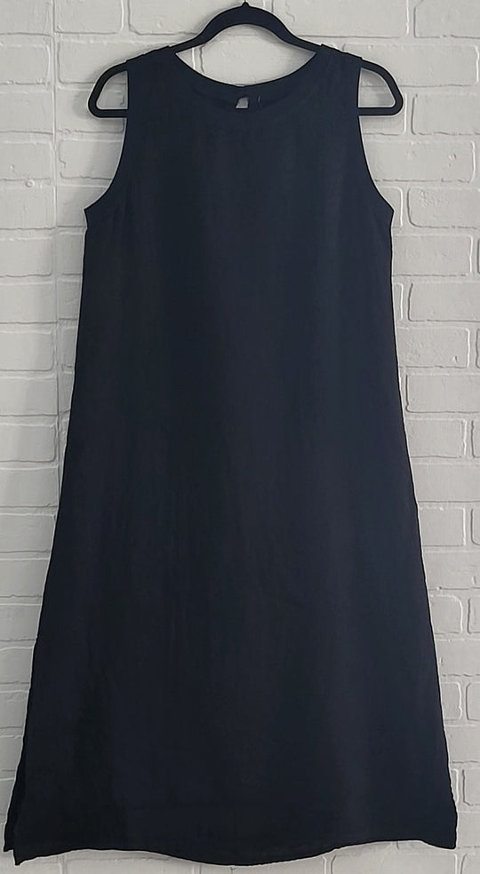 Florence Essential Sleeveless Linen Dress
