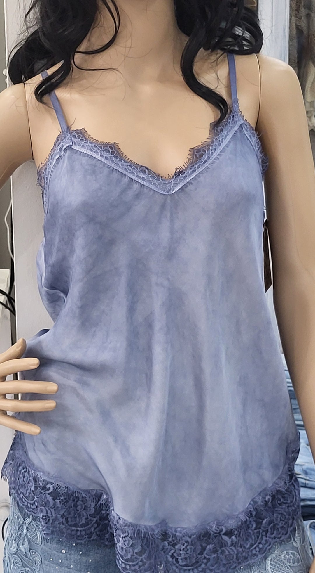 Satin Tank Top