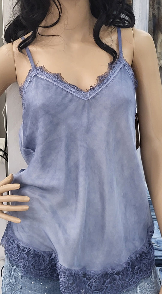 Satin Tank Top