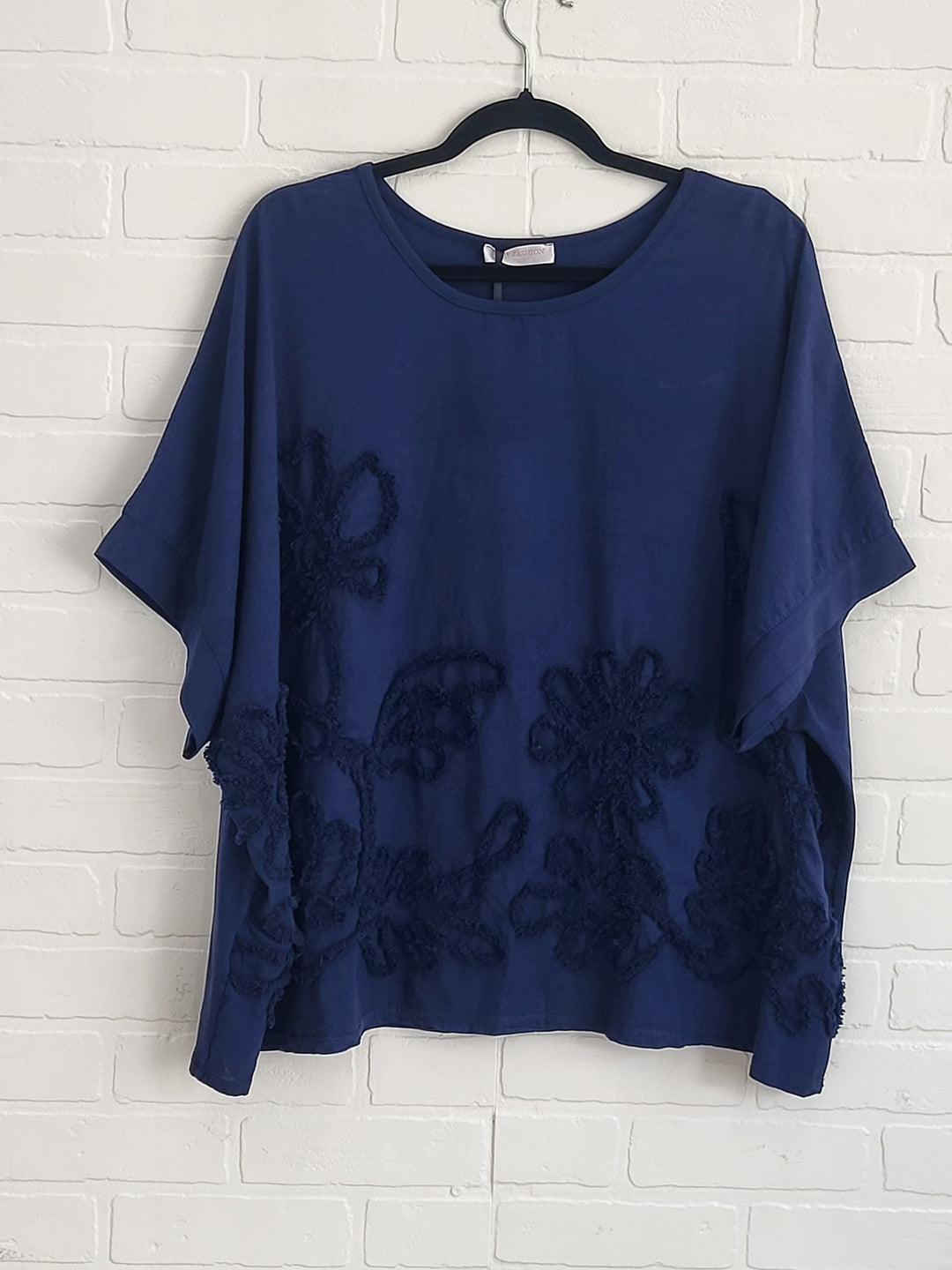Lux Luna Floral Texture Top