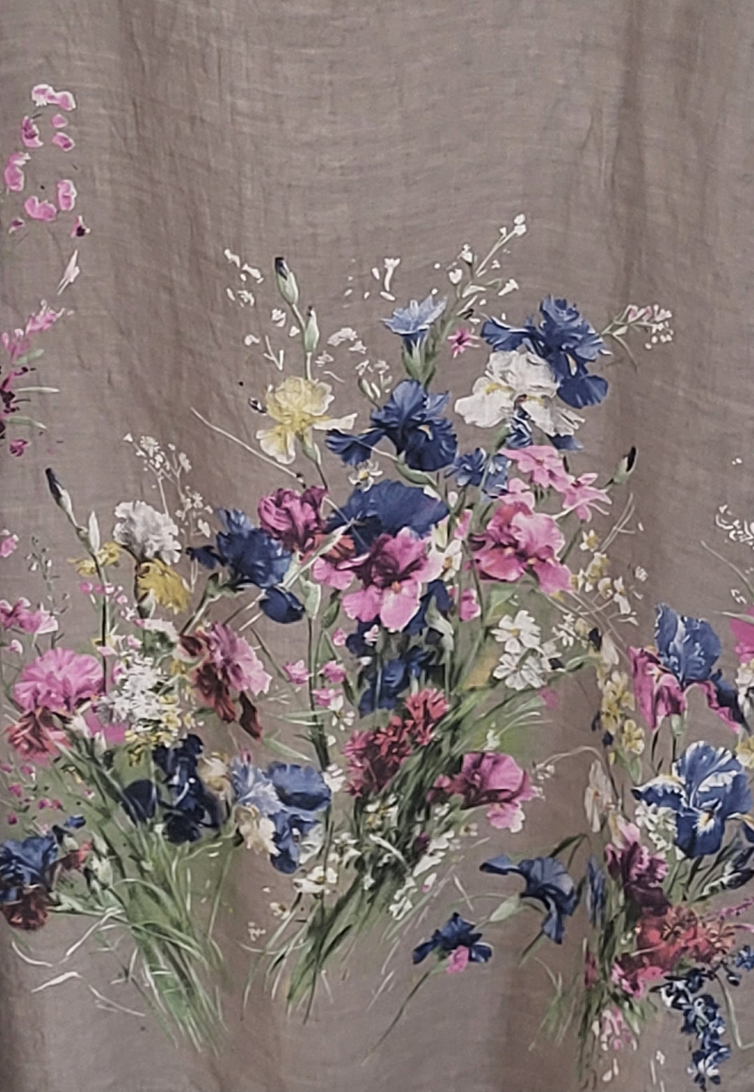 Wildflower Linen Hooded Dress