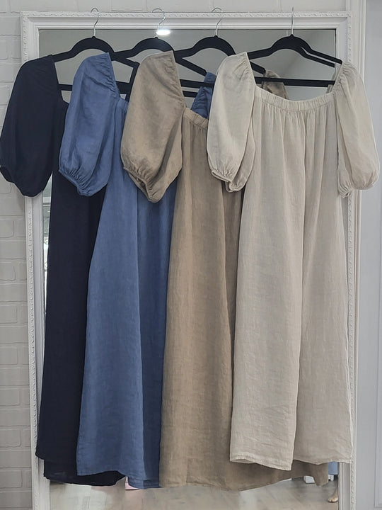 Grace Linen Dress