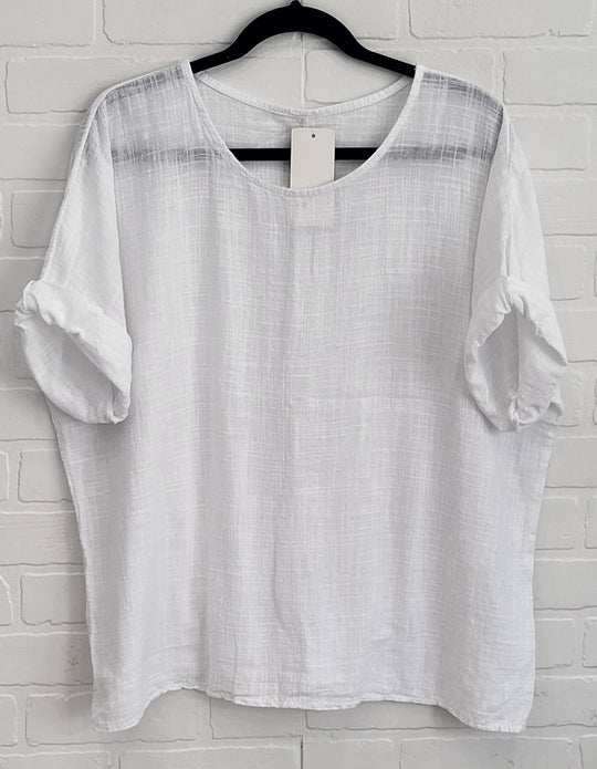 Stella Linen Top
