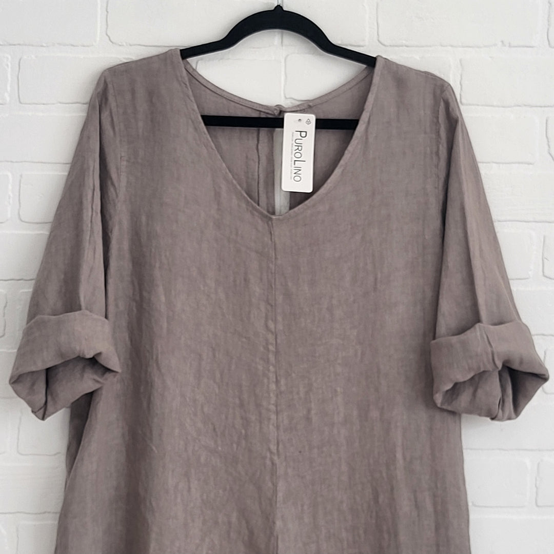Florence Linen Jumpsuit