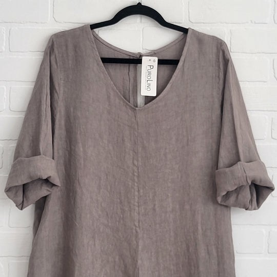 Florence Linen Jumpsuit