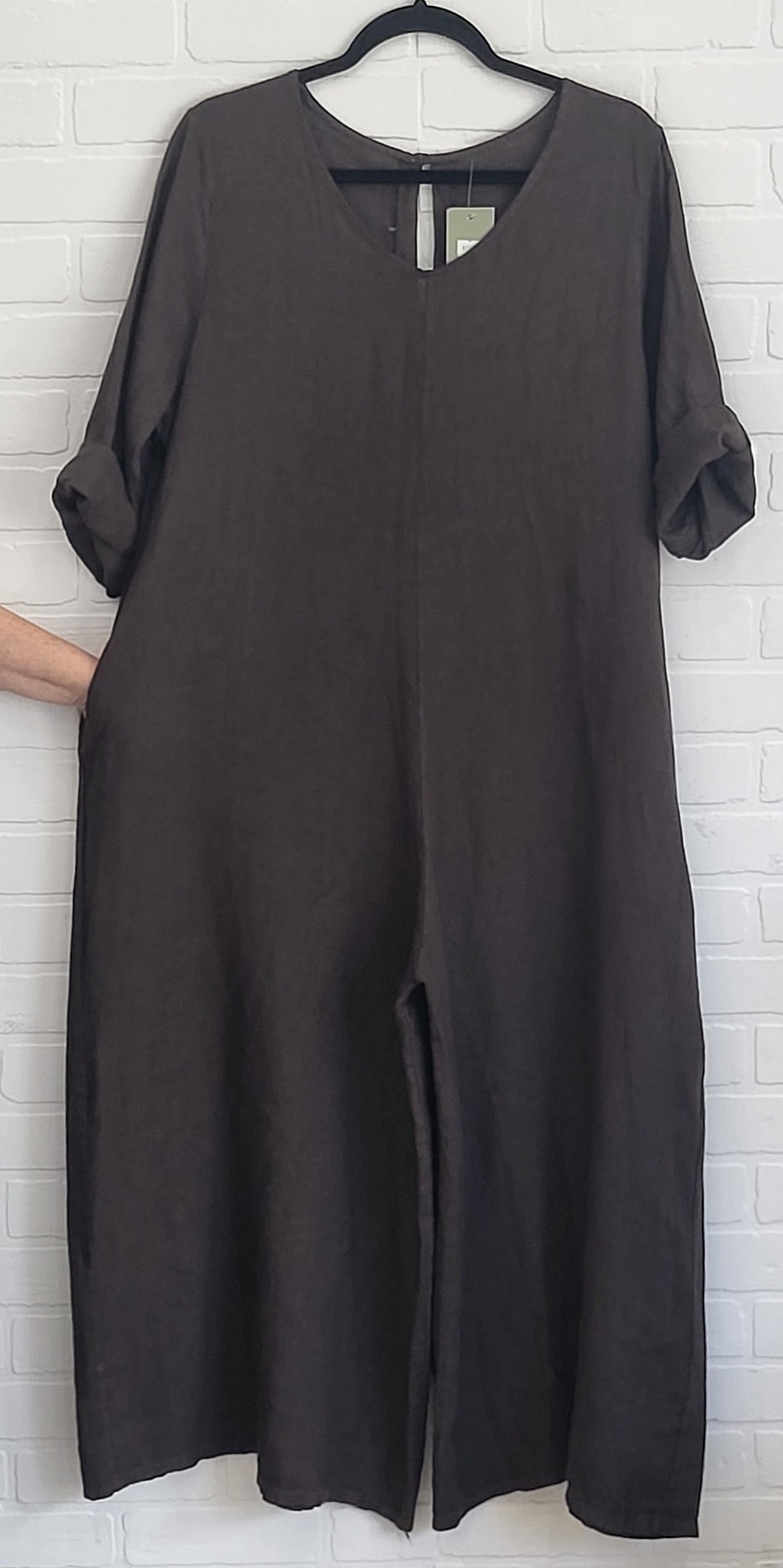 Florence Linen Jumpsuit