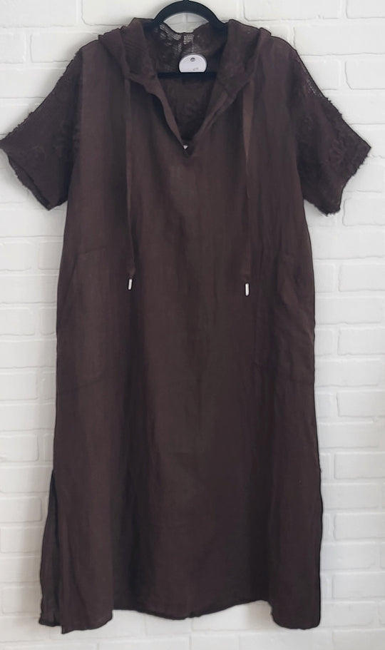 Sienna Lace Hoodie Dress