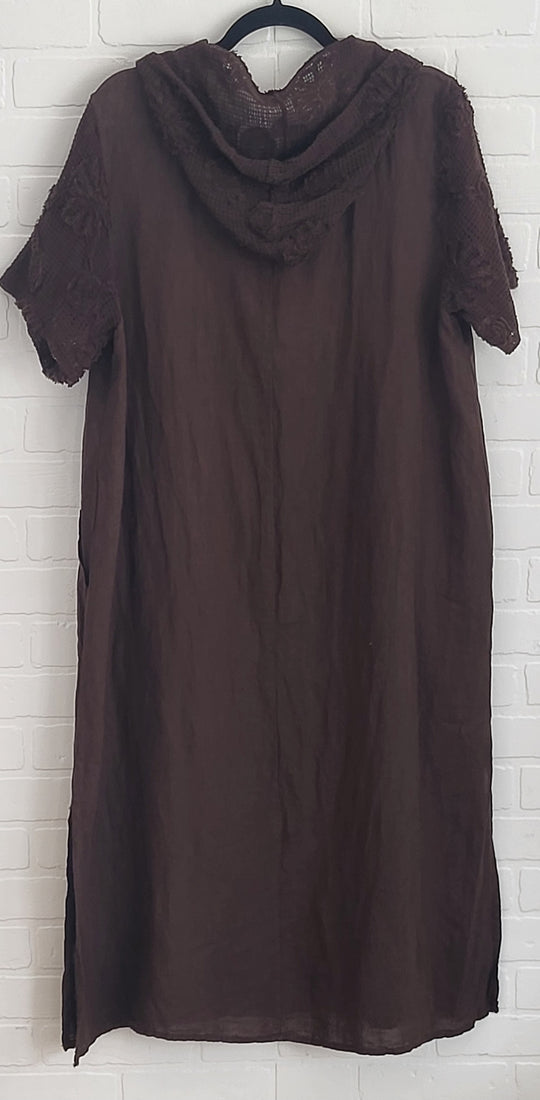 Sienna Lace Hoodie Dress