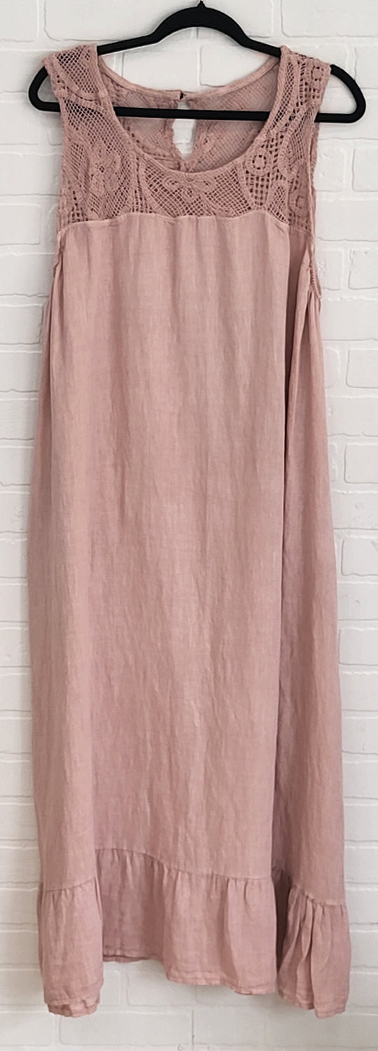 Celine Linen Dress Set