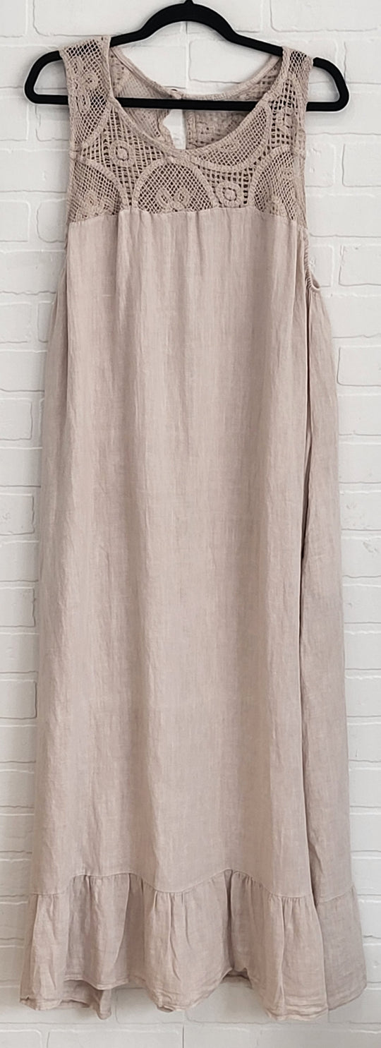 Celine Linen Dress Set