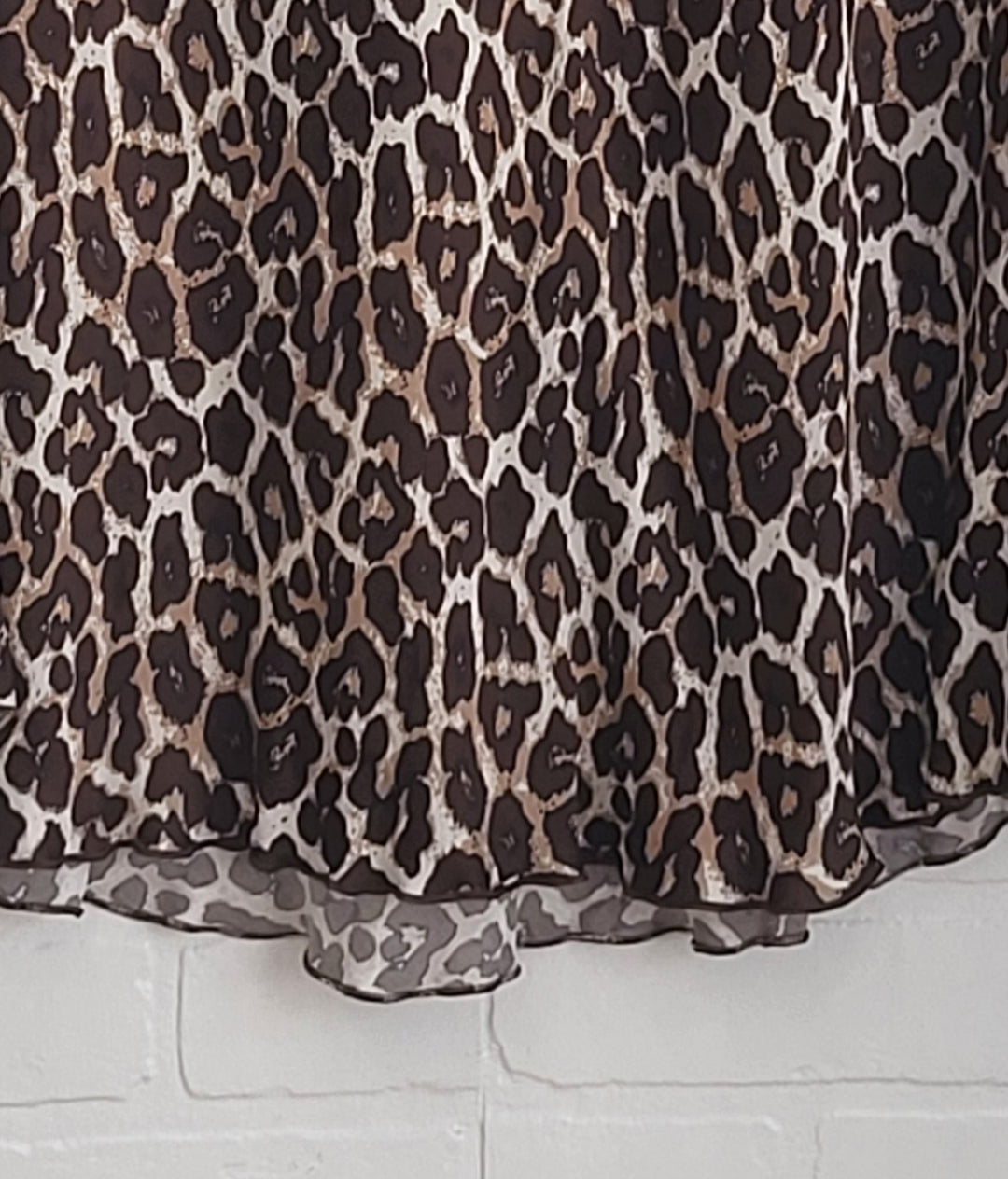 Animal Print Skirt