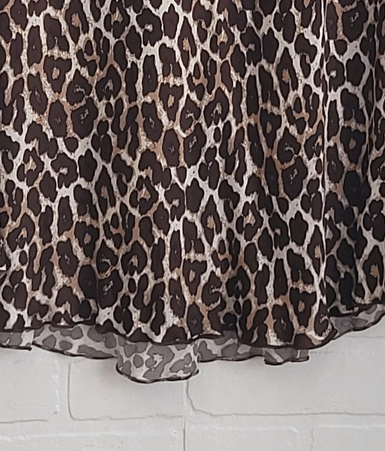 Animal Print Skirt