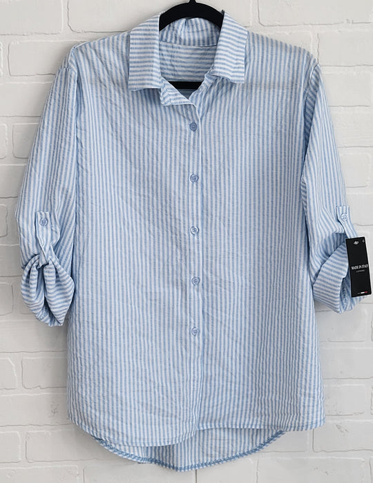 Stripped Button up Shirt