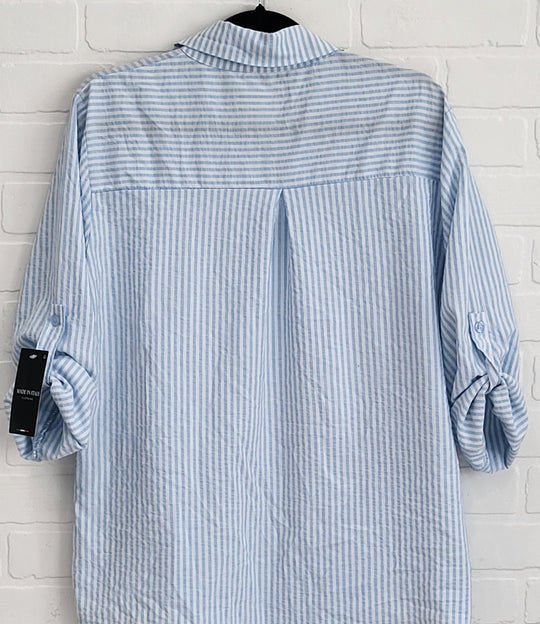 Stripped Button up Shirt