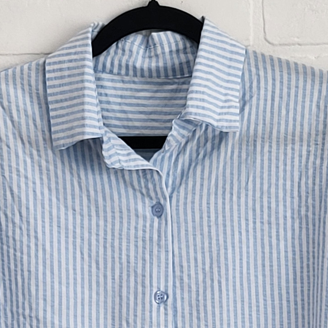 Stripped Button up Shirt