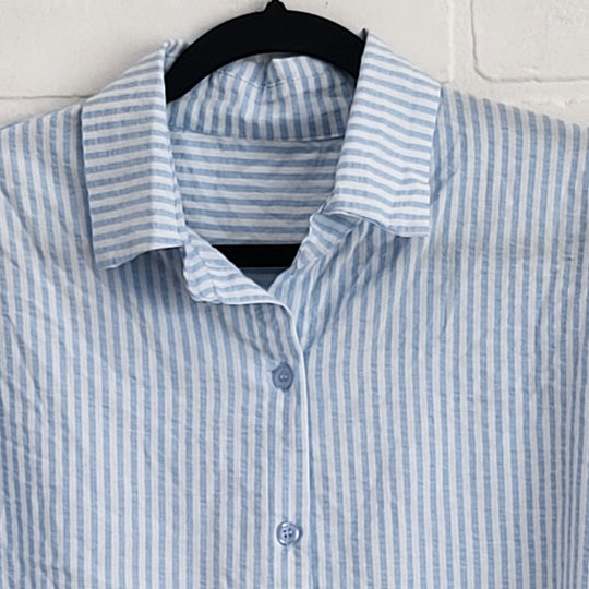 Stripped Button up Shirt