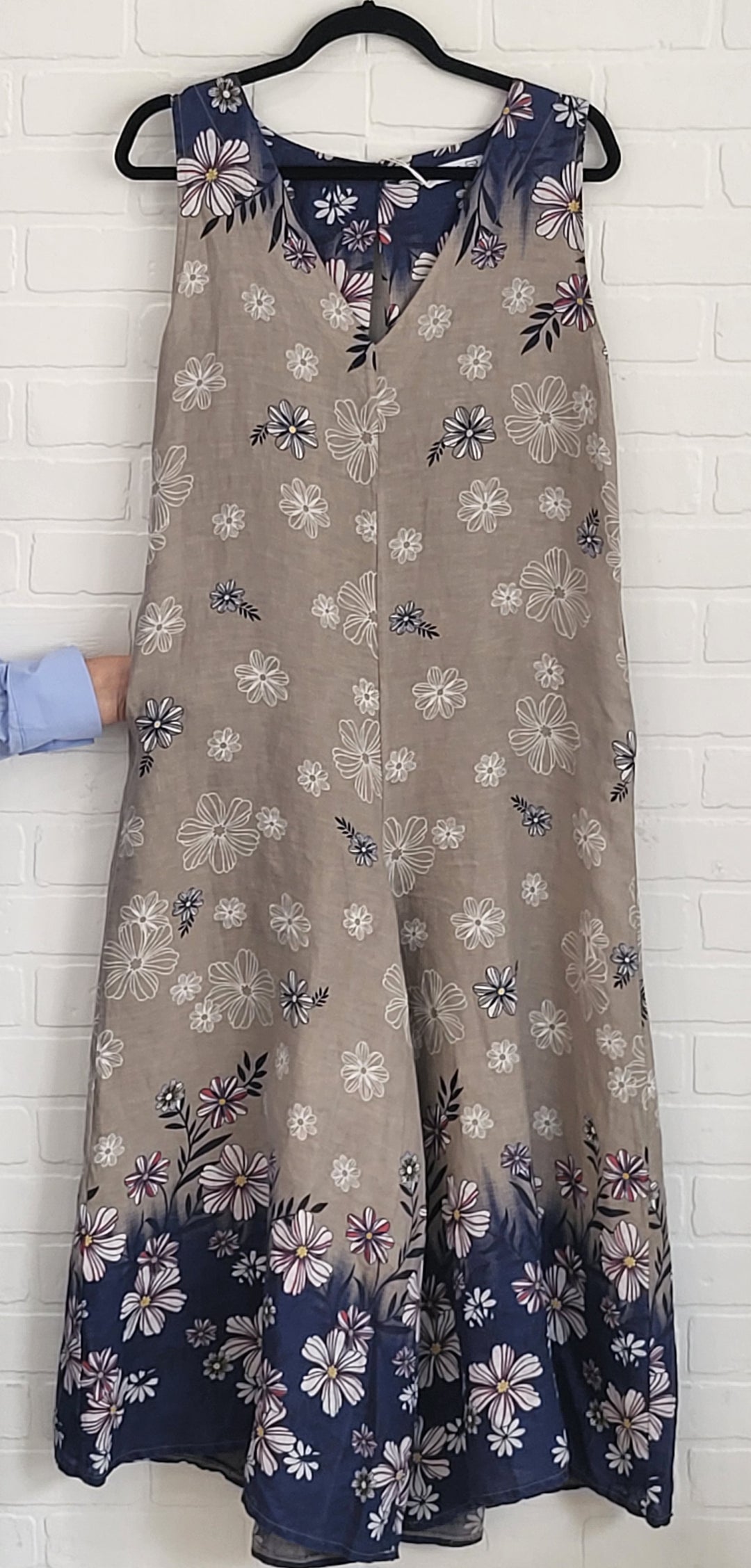 Luna Bloom Linen Jumpsuit
