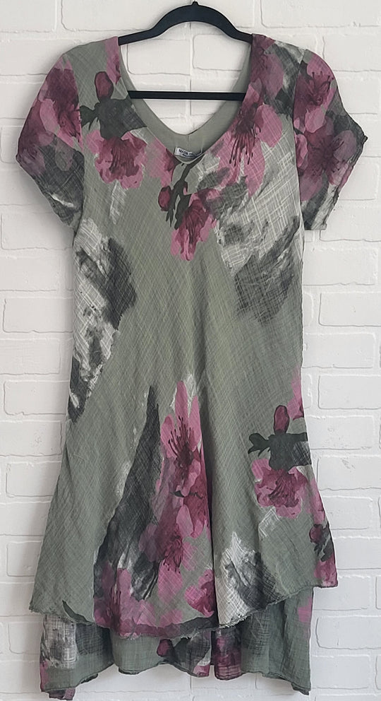 Bella Blossom Layered Dress