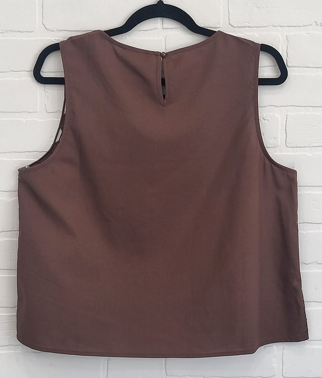 Venice Cocoa Lace Hem Set