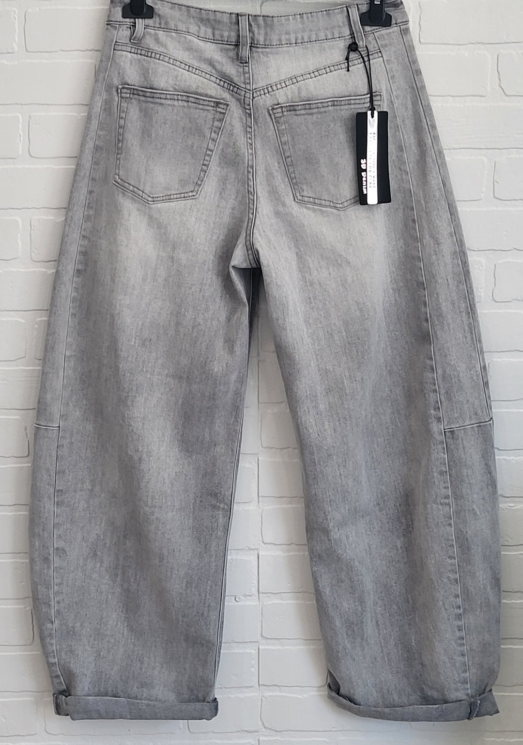 3D Barrel Denim