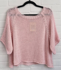 Toscana Air Knit Cotton Top