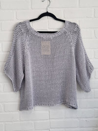 Toscana Air Knit Cotton Top