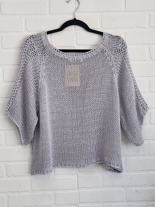 Toscana Air Knit Cotton Top