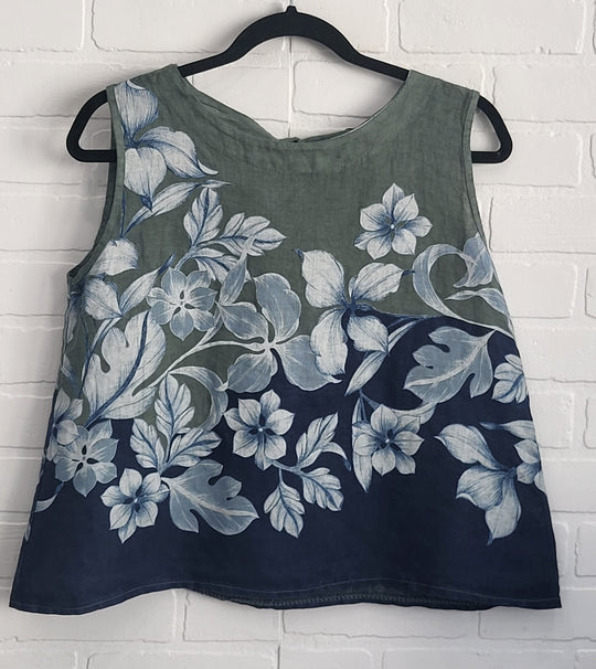 Olive Bloom Linen Set