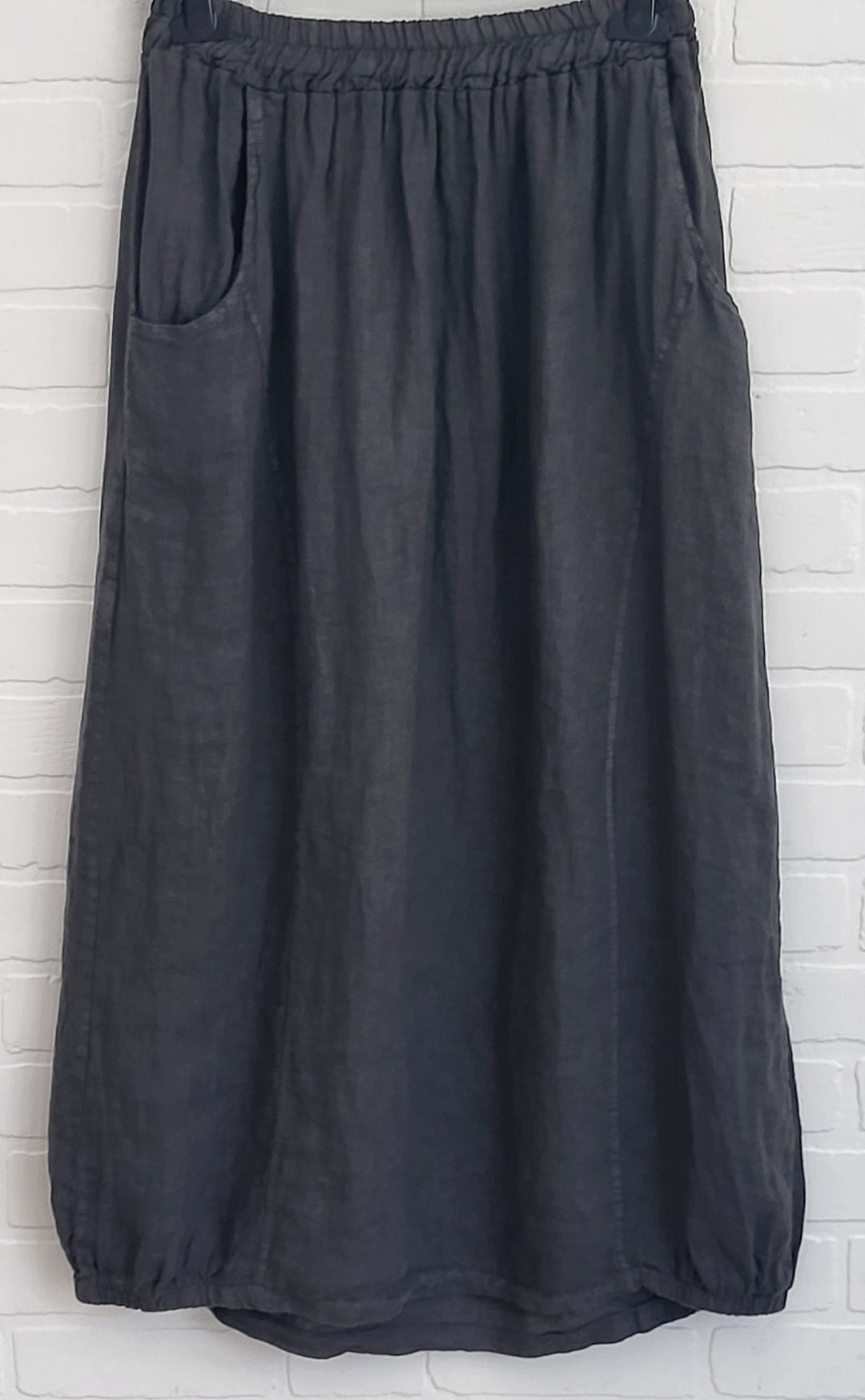 Linen Tulip Skirt