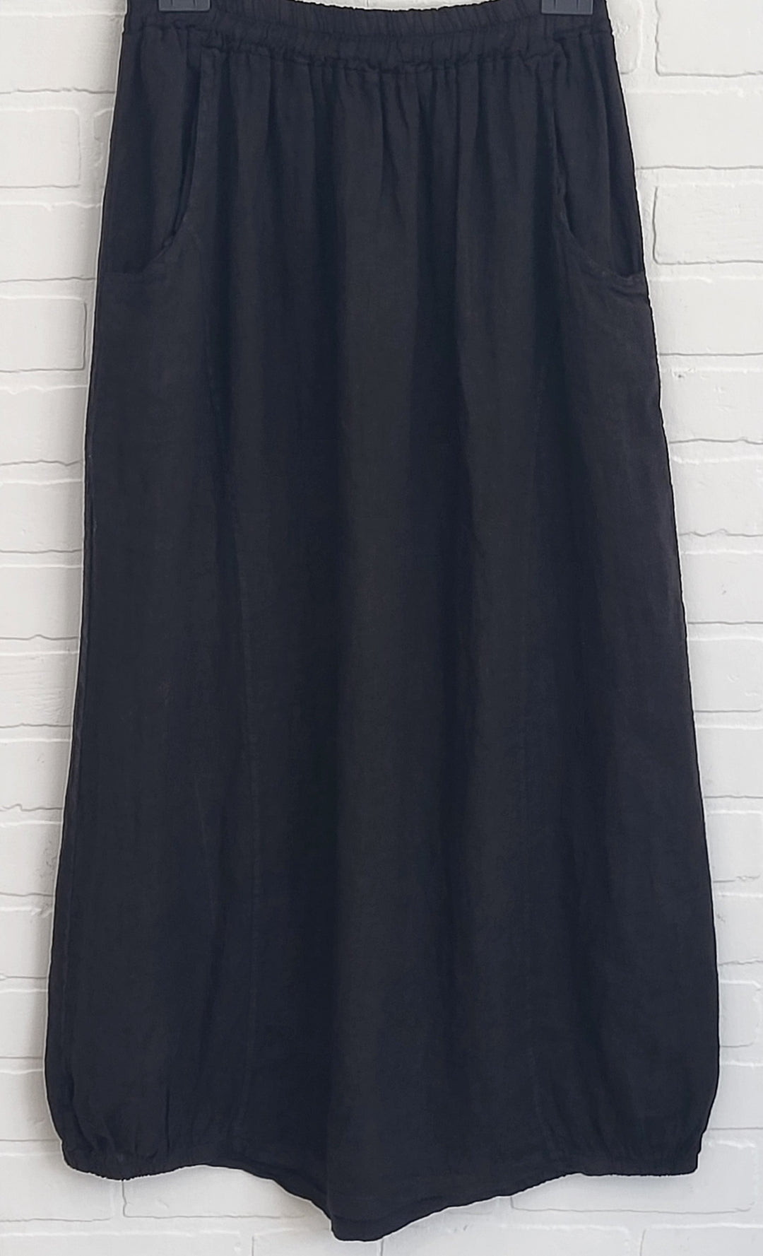 Linen Tulip Skirt