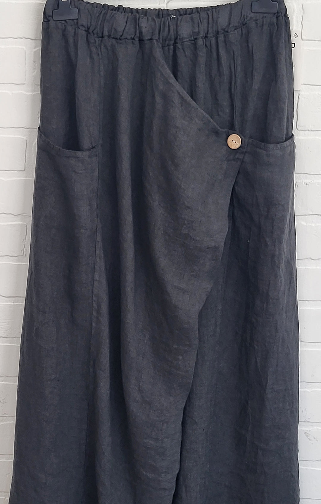 Porto Fold Linen Skirt