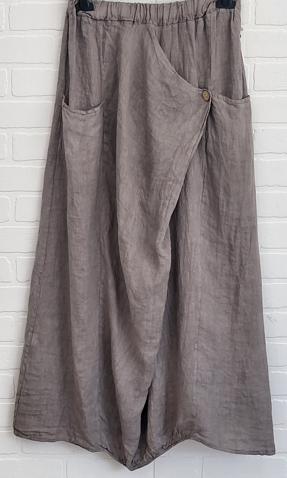 Porto Fold Linen Skirt