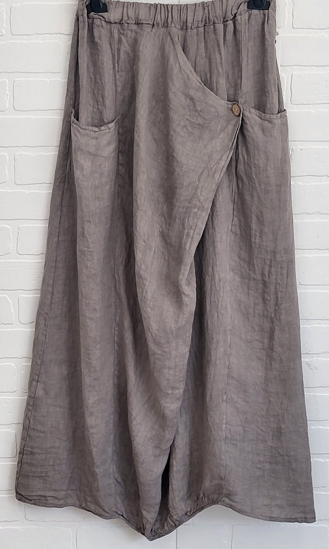 Porto Fold Linen Skirt